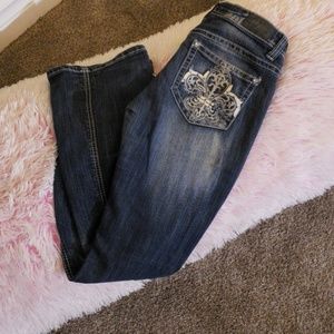 Bling cowgirl style jeans